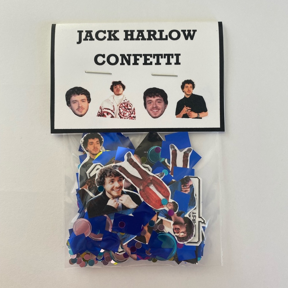 Jack Harlow Party confetti